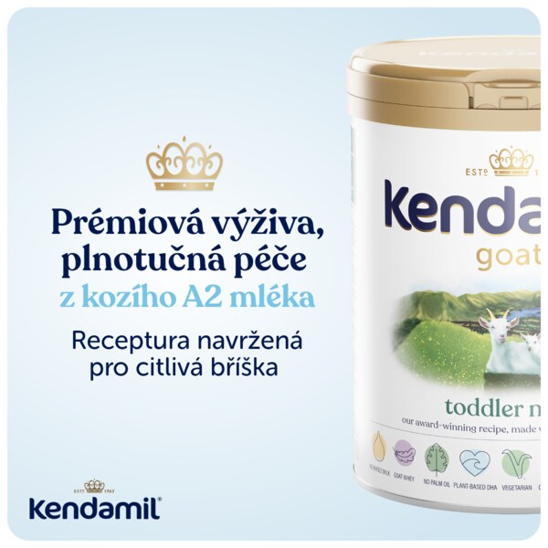 Kendamil 3 Kozí Batolecí mléko 12-24m 800 g