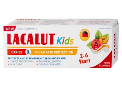 Lacalut Kids 2-6 let Zubní pasta 55 ml