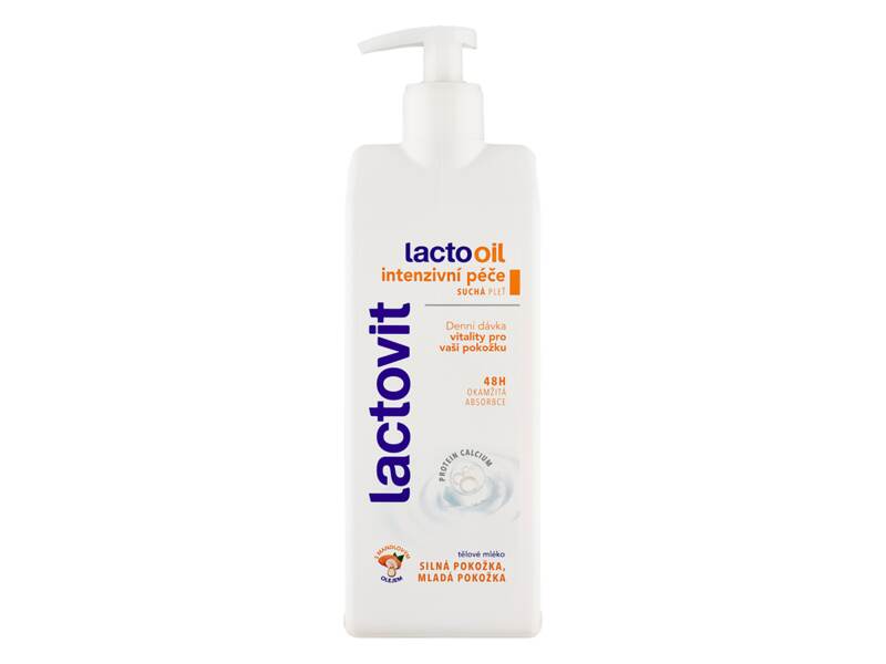 Lactovit Lactooil Tělové mléko Intenzivní péče 400 ml