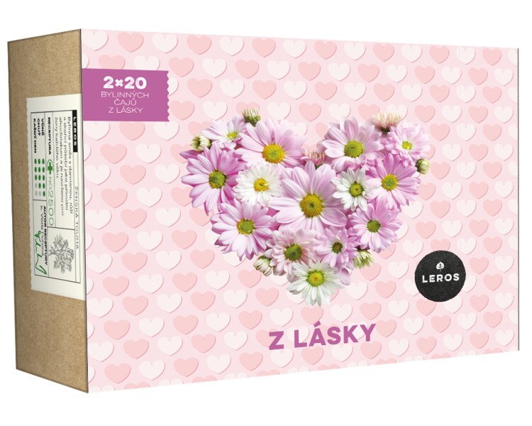 Leros Z lásky nálevové sáčky 2x20 ks Leros Z lásky nálevové sáčky 2x20 ks