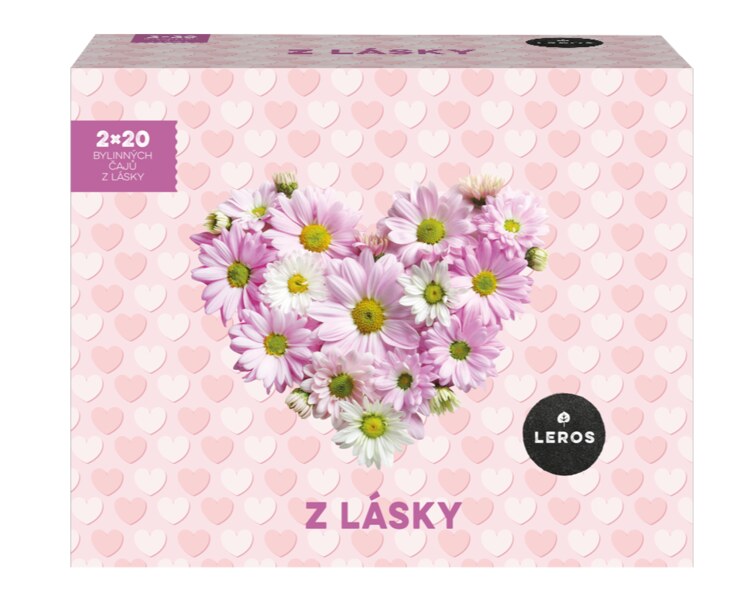 Leros Z lásky nálevové sáčky 2x20 ks