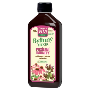 Maxi Vita Herbal Bylinný elixír na posílení imunity 200 ml Maxi Vita Herbal Bylinný elixír na posílení imunity 200 ml