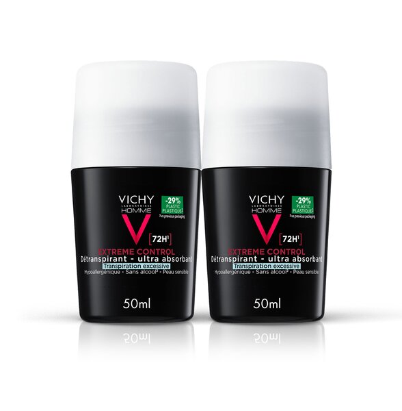 Vichy Homme Extreme Control detranspirant 2x50 ml