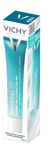 Vichy Minéral 89 48H Hydratační matující sorbet 40 ml