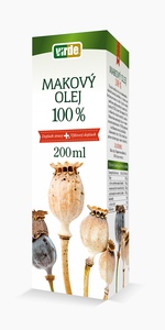 Virde Makový olej 100 % 200 ml