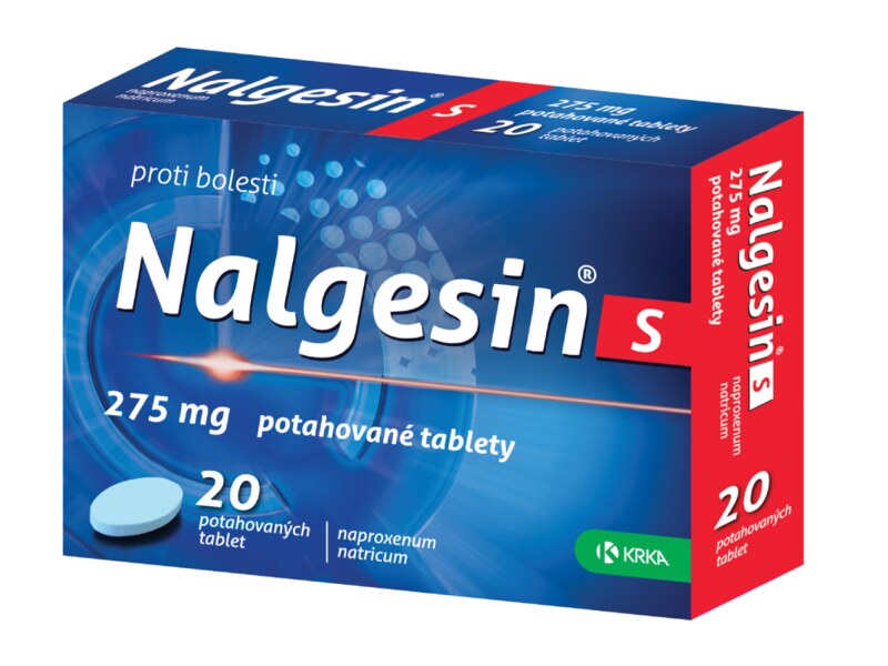 Nalgesin S 20 potahovaných tablet