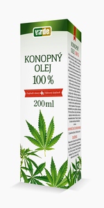Virde Konopný olej 100 % 200 ml