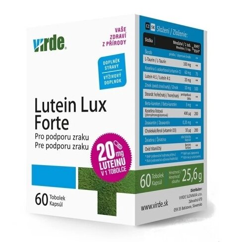 Virde Lutein Lux Forte 60 kapslí