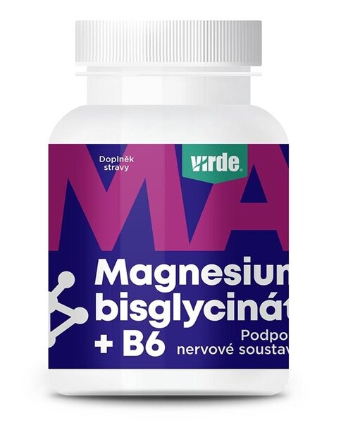 Virde Magnesium Bisglycinat + B6 90 tobolek