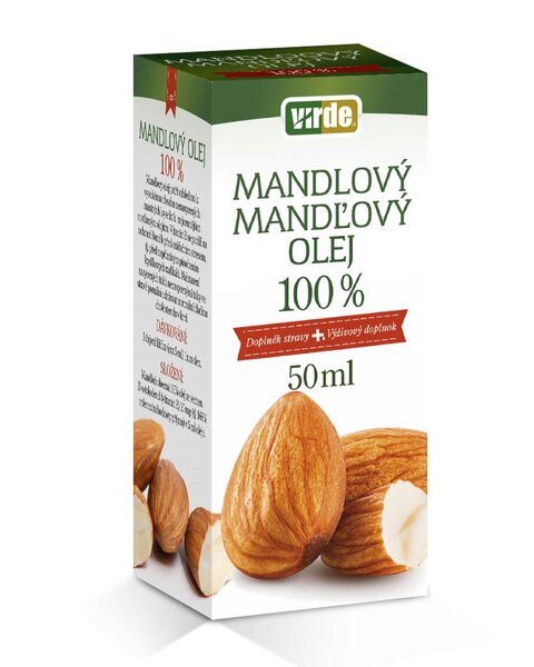 Virde Mandlový olej 100 % 50 ml