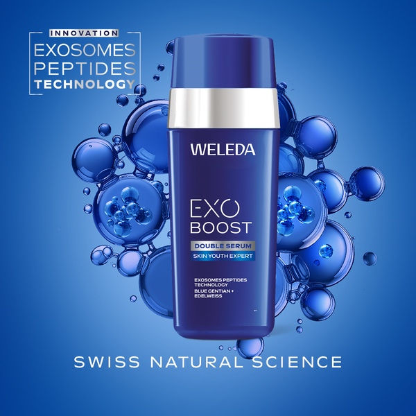 Weleda Exo Boost Double Sérum Modrý hořec a Protěž alpská 30 ml