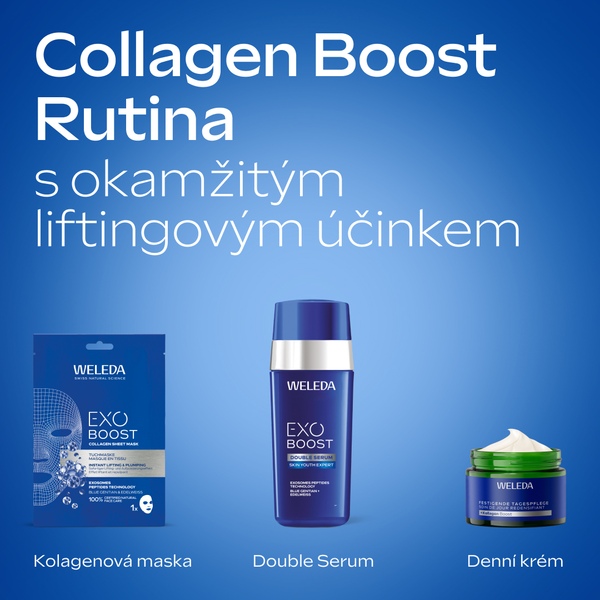 Weleda Exo Boost Double Sérum Modrý hořec a Protěž alpská 30 ml
