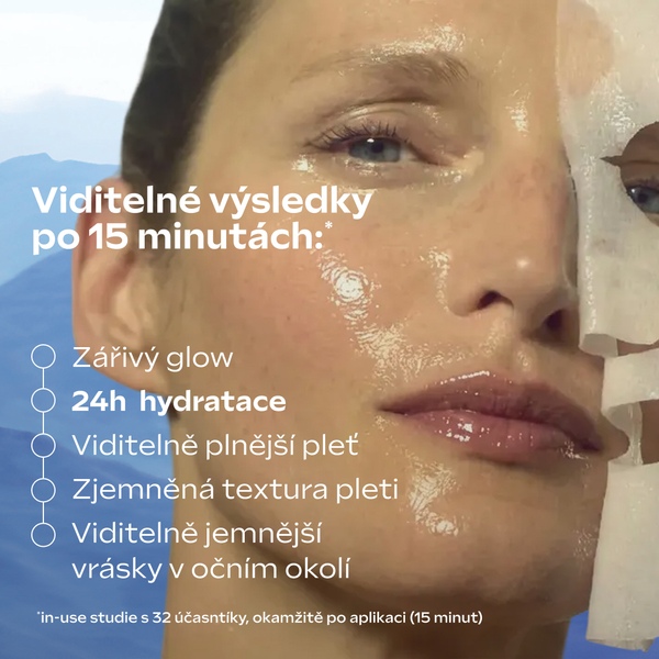 Weleda Exo Boost Kolagenová maska Modrý hořec a Protěž alpská 1 ks