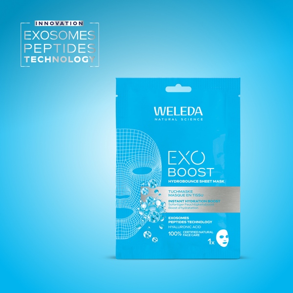 Weleda Exo Boost Superhydratační maska 1 ks Weleda Exo Boost Superhydratační maska 1 ks