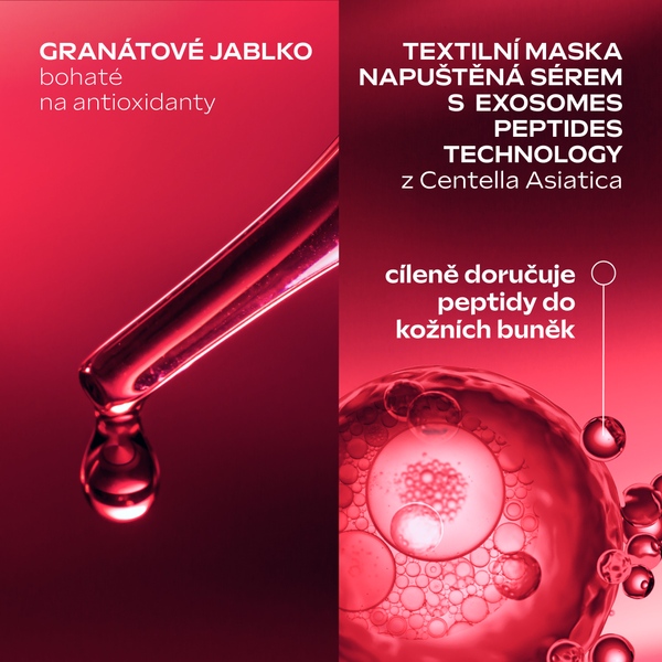 Weleda Exo Boost Zpevňující Maska s granátovým jablkem a maca peptidy 1 ks