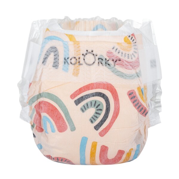 Kolorky Day dětské plenky eko Déšť a duhy S 3-6 kg 25 ks