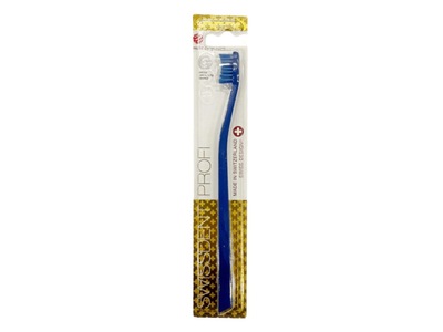 Swissdent Profi Colors soft-medium zubní kartáček modrý 1 ks Swissdent Profi Colors soft-medium zubní kartáček modrý 1 ks