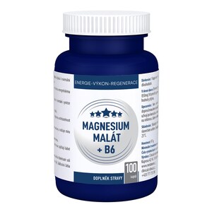 Clinical Magnesium Malát + B6 100 kapslí