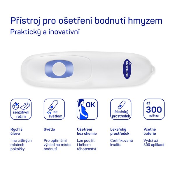 Hartmann Přístroj pro ošetření bodnutí hmyzem 1 ks