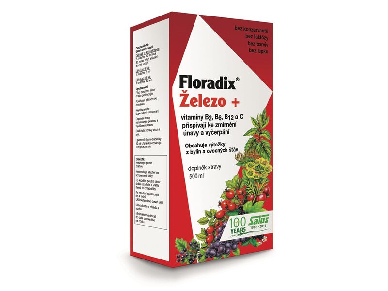Salus Floradix Železo+ 500 ml