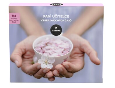 Leros Paní učitelce výběr ovocných čajů 6x5 sáčků Leros Paní učitelce výběr ovocných čajů 6x5 sáčků