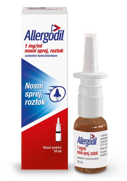 Allergodil nosní sprej 10 ml Allergodil nosní sprej 10 ml