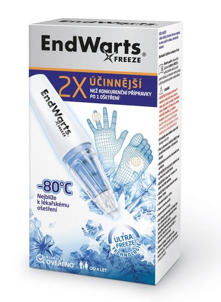 EndWarts Freeze kryoterapie bradavic 7,5 g