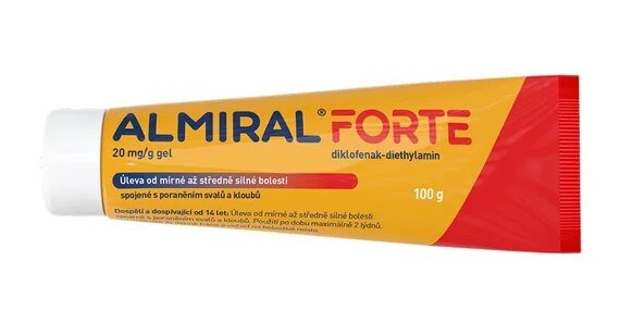 Almiral Forte gel 100 g