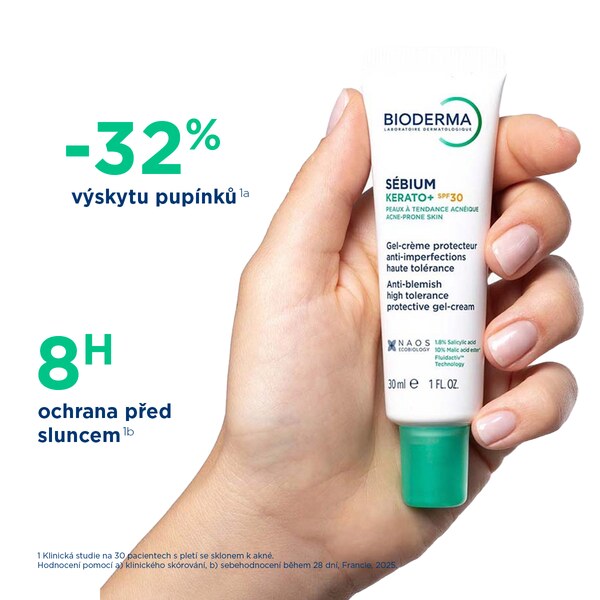 Bioderma Sebium Kerato+ gel-krém SPF30 30 ml
