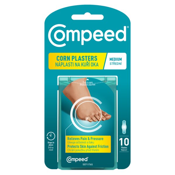 Compeed Náplasti na kuří oka střední 10 ks Compeed Náplasti na kuří oka střední 10 ks