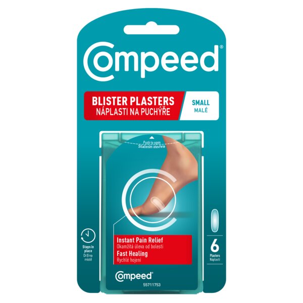 Compeed Náplasti na puchýře malá 6 ks Compeed Náplasti na puchýře malá 6 ks