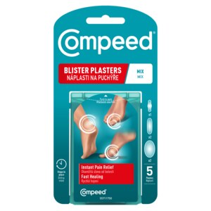 Compeed Náplasti na puchýře mix 5 ks Compeed Náplasti na puchýře mix 5 ks