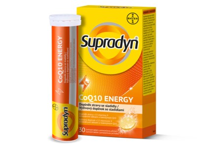 Supradyn CO Q10 Energy 30 šumivých tablet