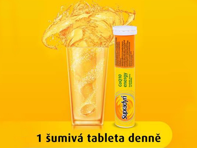 Supradyn CO Q10 Energy 30 šumivých tablet