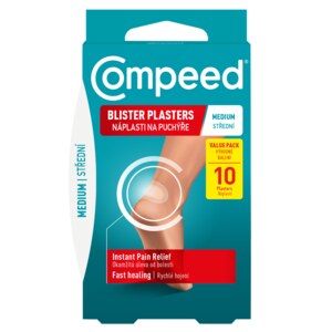 Compeed Náplasti na puchýře střední 10 ks Compeed Náplasti na puchýře střední 10 ks