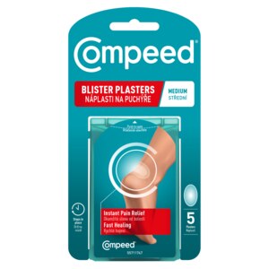Compeed Náplasti na puchýře střední 5 ks Compeed Náplasti na puchýře střední 5 ks