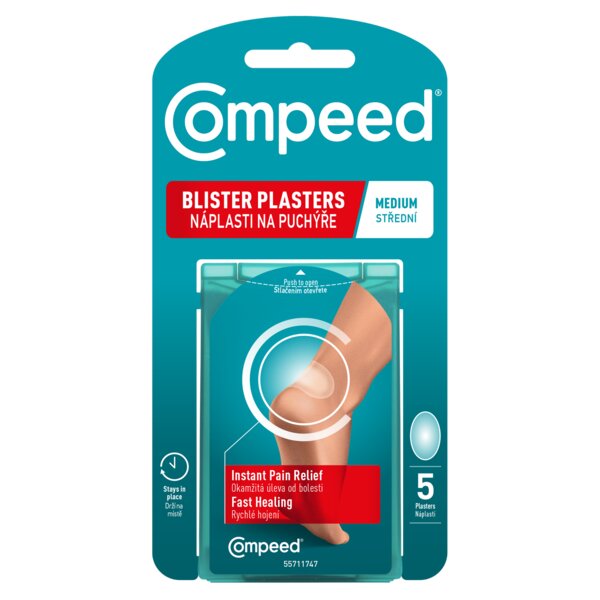 Compeed Náplasti na puchýře střední 5 ks Compeed Náplasti na puchýře střední 5 ks