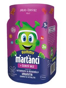 Marťánci Gummy Černý bez 20 mg 50 ks Marťánci Gummy Černý bez 20 mg 50 ks