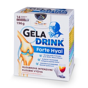 Geladrink Forte Hyal práškový nápoj 7 příchutí 14x14 g Geladrink Forte Hyal práškový nápoj 7 příchutí 14x14 g