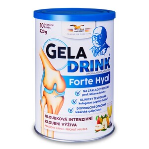 Geladrink Forte Hyal práškový nápoj Hruška 420 g Geladrink Forte Hyal práškový nápoj Hruška 420 g