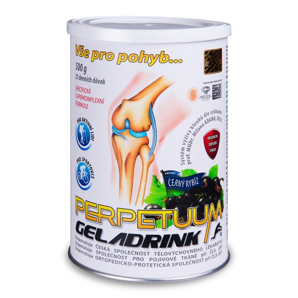 Geladrink Perpetuum práškový nápoj Černý rybíz 500 g
