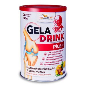 Geladrink Plus+ práškový nápoj Ananas 340 g