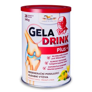 Geladrink Plus+ práškový nápoj Citron 340 g Geladrink Plus+ práškový nápoj Citron 340 g