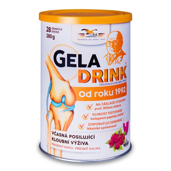 Geladrink práškový nápoj Malina 280 g
