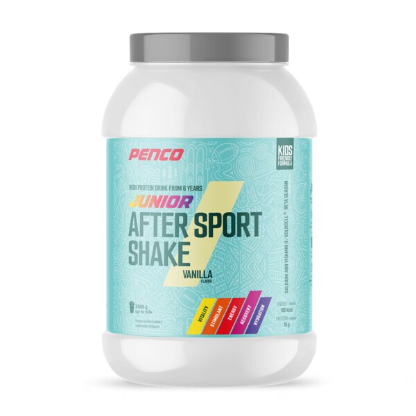 Penco Junior After Sport Shake regenerační nápoj Vanilka 1500 g