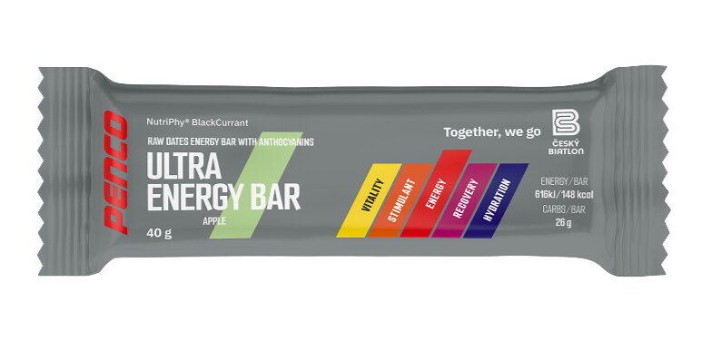 Penco Ultra Energy Bar tyčinka Jablko 50 g