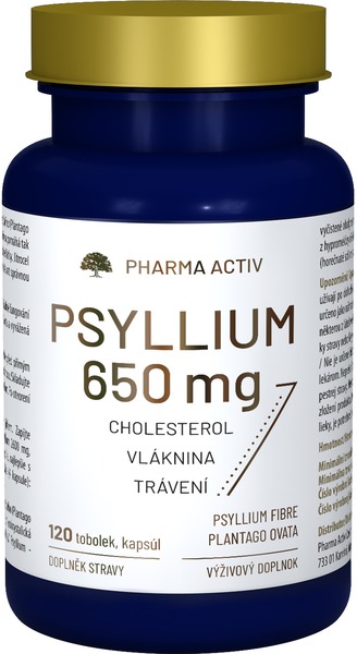 Pharma Activ Psyllium 650 mg 120 tobolek