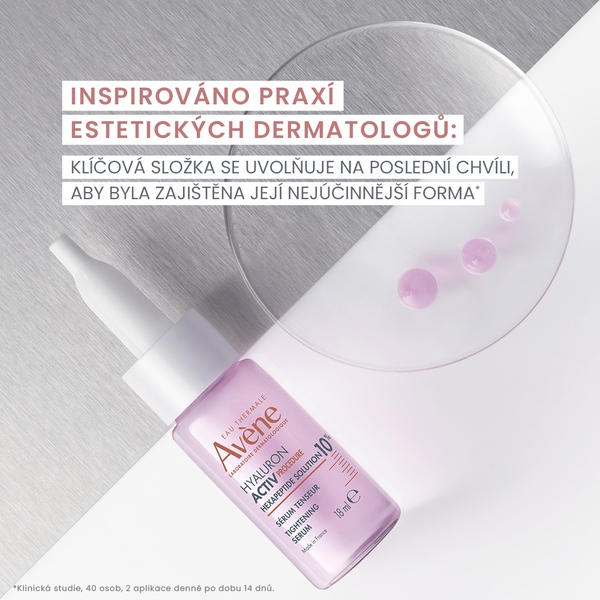 Avene Hyaluron Activ PROCEDURE Hexapeptidové zpevňující sérum 18 ml Avene Hyaluron Activ PROCEDURE Hexapeptidové zpevňující sérum 18 ml