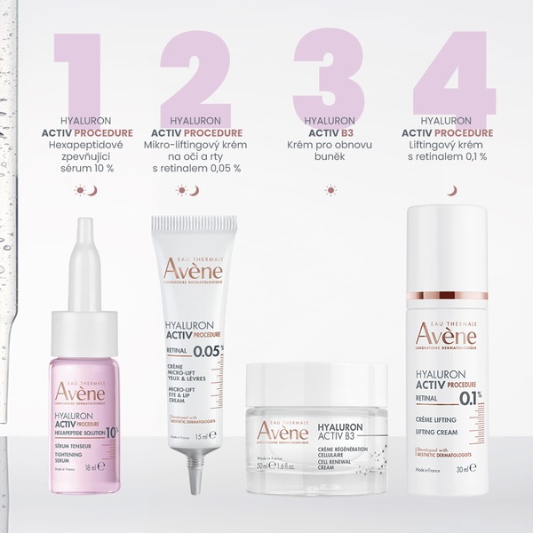 Avene Hyaluron Activ PROCEDURE Hexapeptidové zpevňující sérum 18 ml Avene Hyaluron Activ PROCEDURE Hexapeptidové zpevňující sérum 18 ml