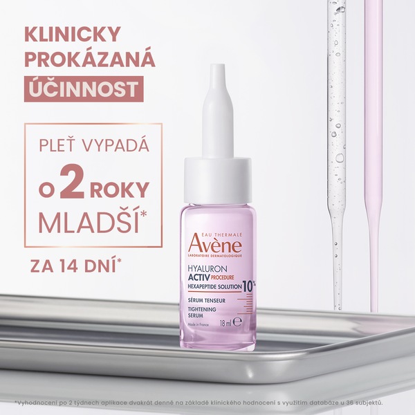 Avene Hyaluron Activ PROCEDURE Hexapeptidové zpevňující sérum 18 ml Avene Hyaluron Activ PROCEDURE Hexapeptidové zpevňující sérum 18 ml
